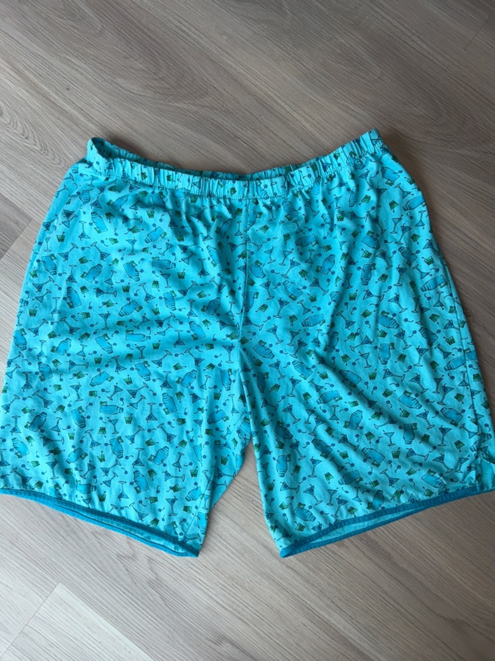 Celestial Dreams Martini Pajama Set XL Blue NWOT PJ Summer Lounge Sleeveless - Picture 9 of 16